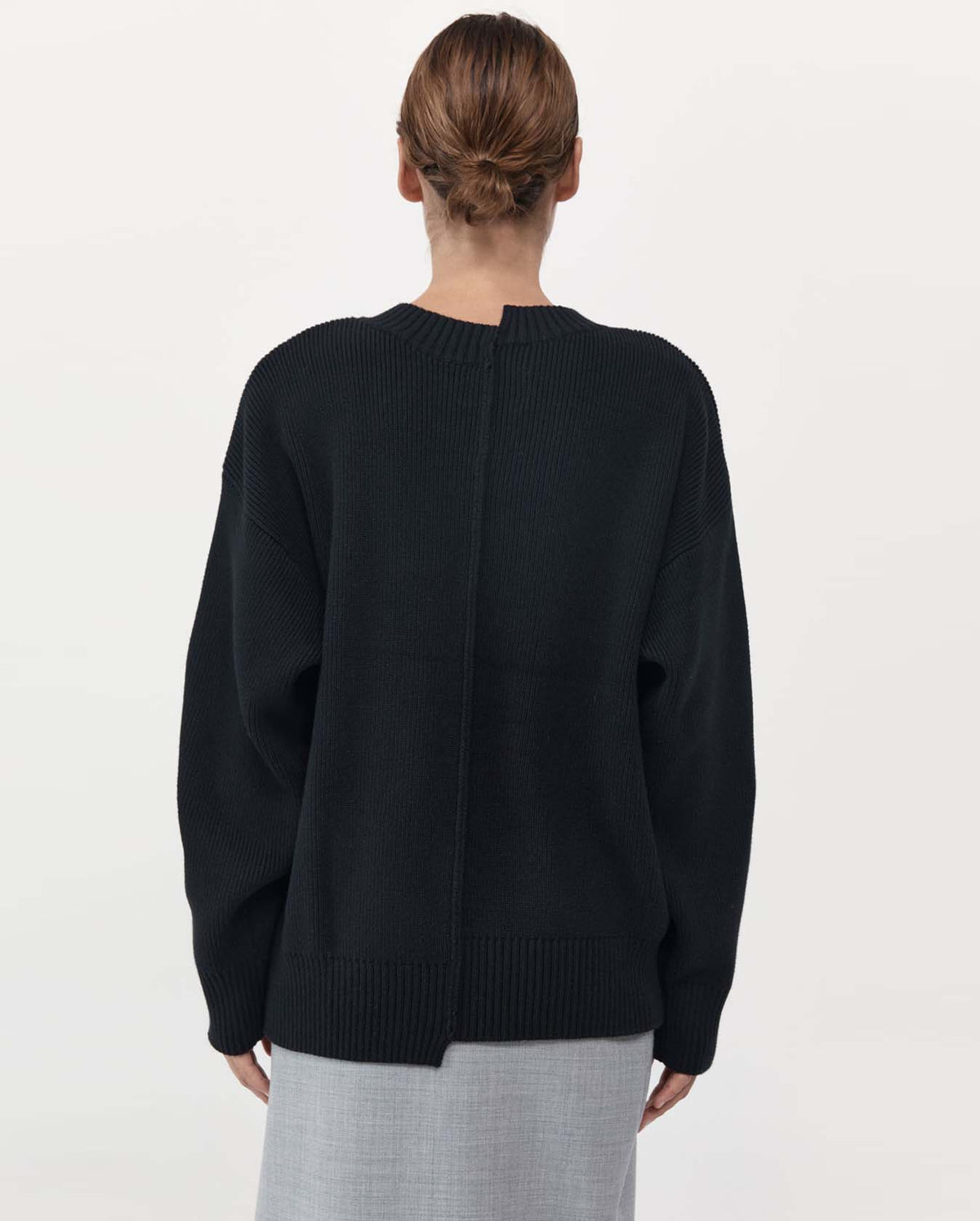 Deconstructed Pullover - Black