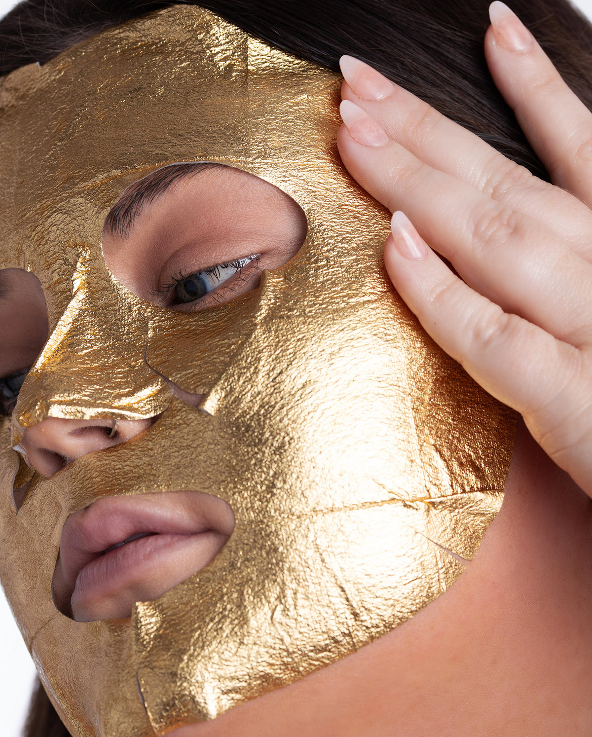 24K Gold Foil Face Mask - 3 Pack