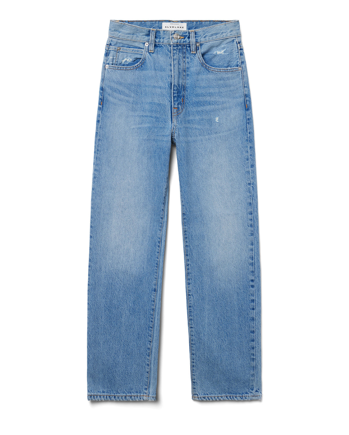 London Straight Leg Ankle Jeans  - Silver Springs