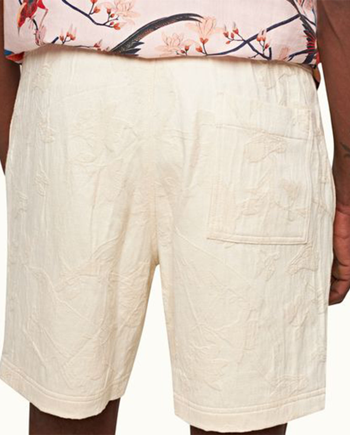 Louis Flight Of Fantasy Embroidered Day Shorts