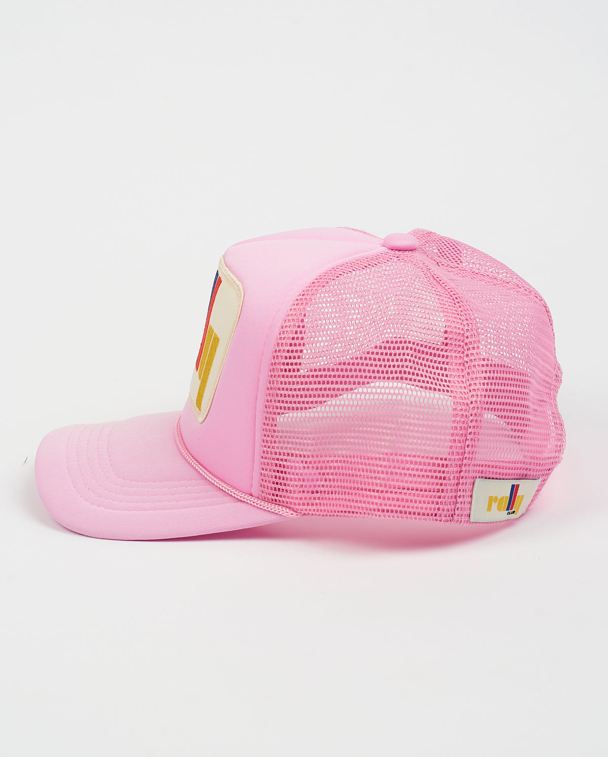 Mother Trucker Hat In Rally Pink