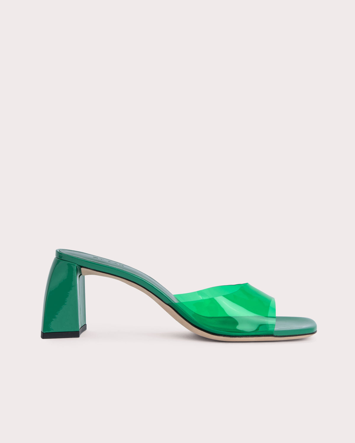 Romy Clover Green PU And Patent Leather
