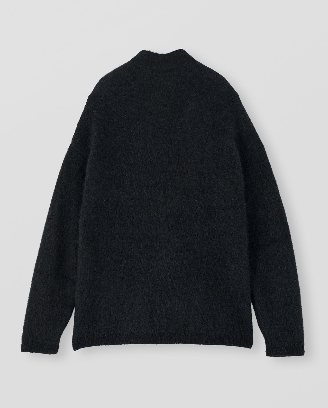 Bare Knitwear Alpaca Harvest Cardigan in Black