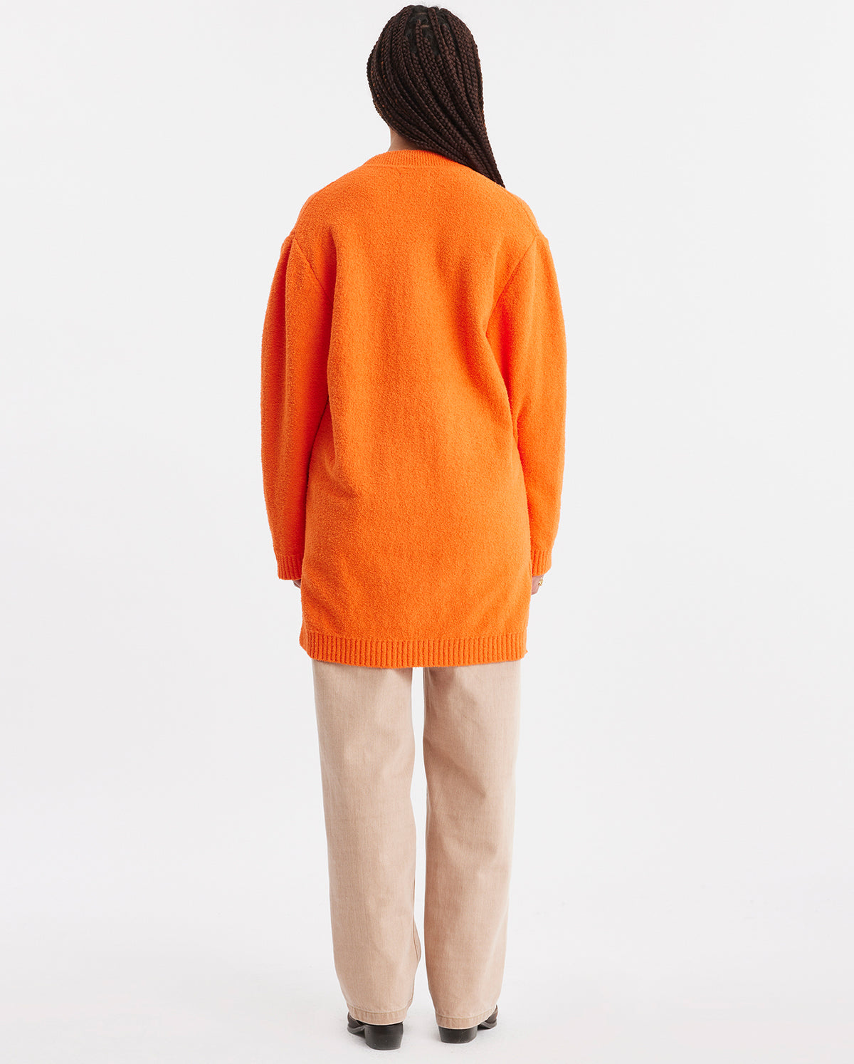 Passa Knit Cardigan - Orange