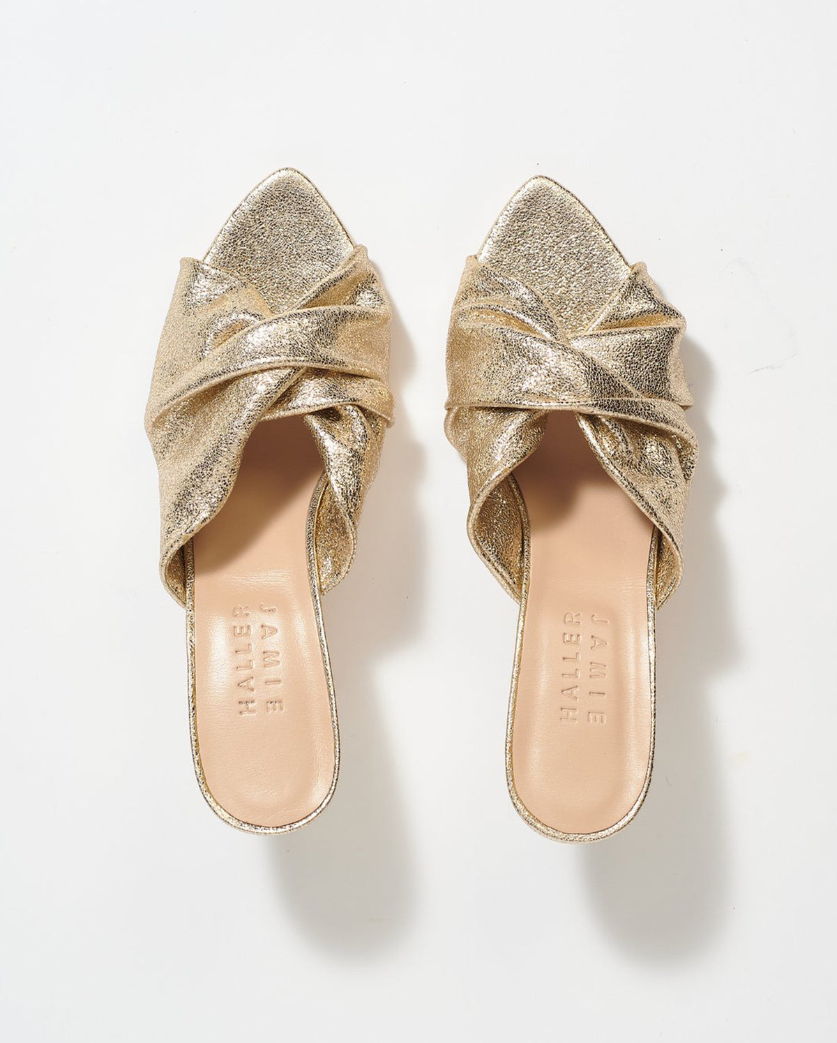 The Knot Heel In Gold Dust