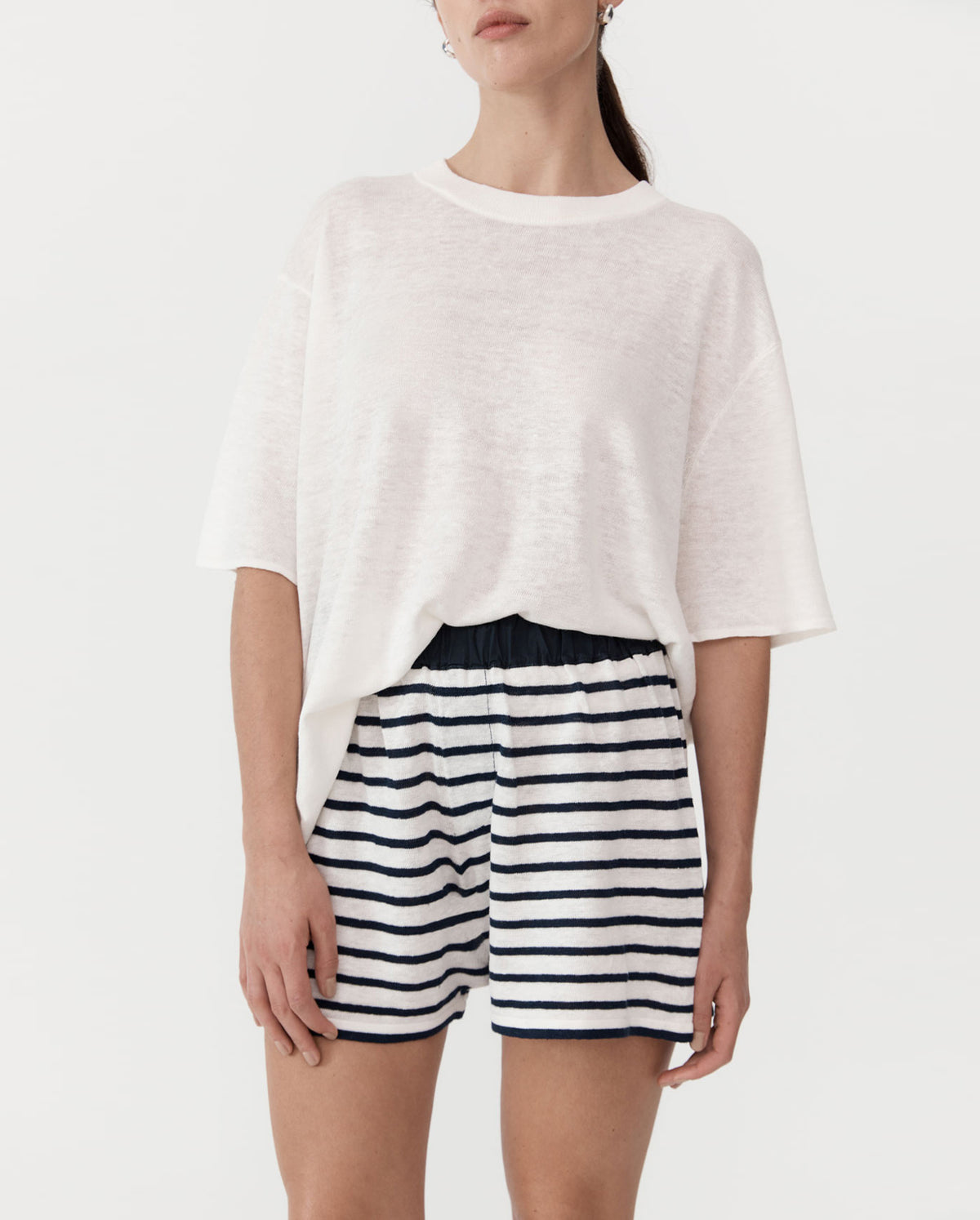 Copain Knit Tee - Off White