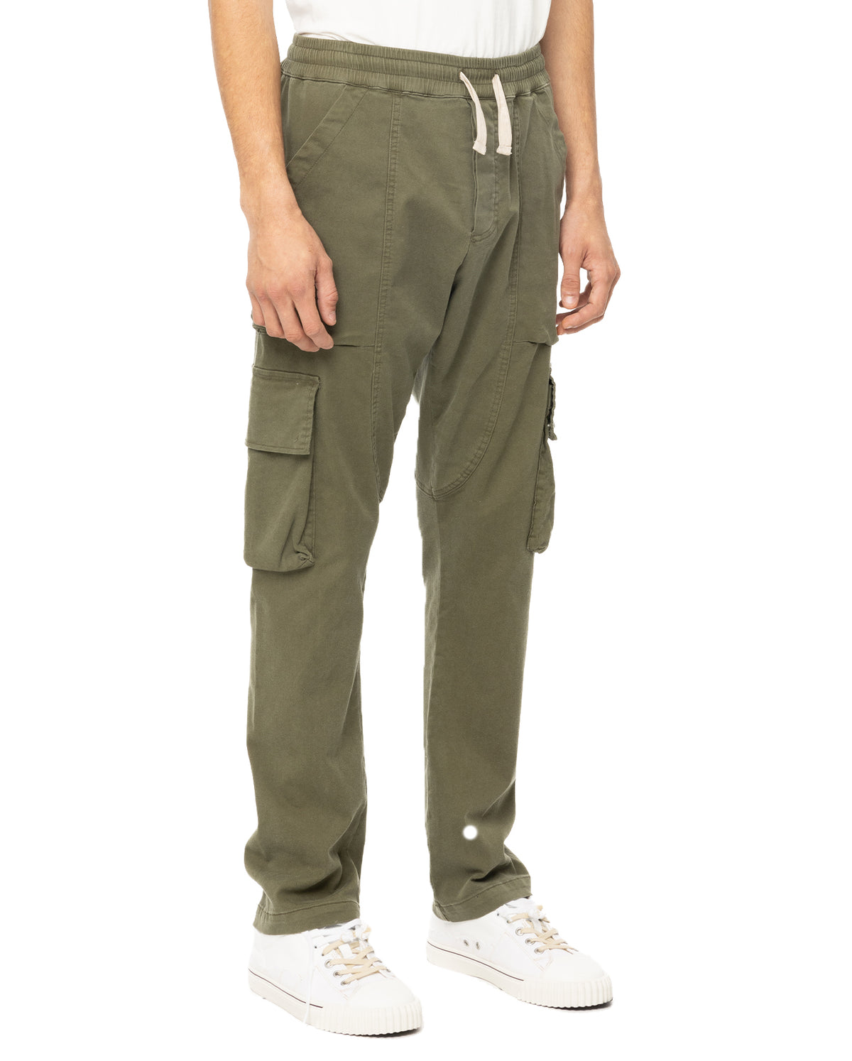Pull On Cargo - Olive