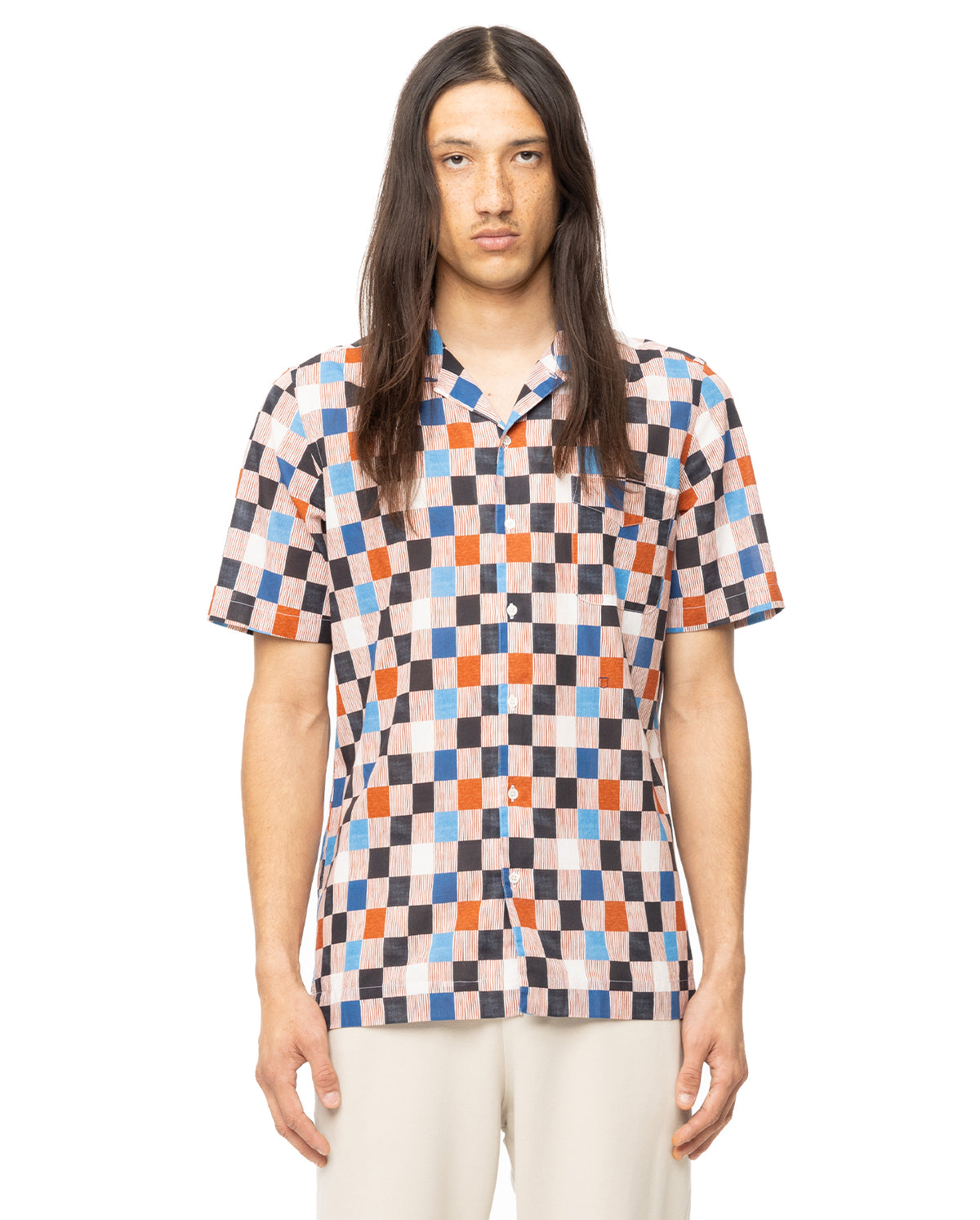Venice Short Sleeve Shirt With Patch Pocket