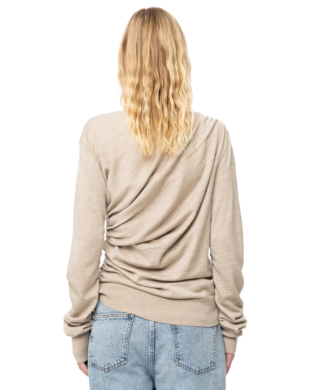 Eleornore Knitted Top  - Camel