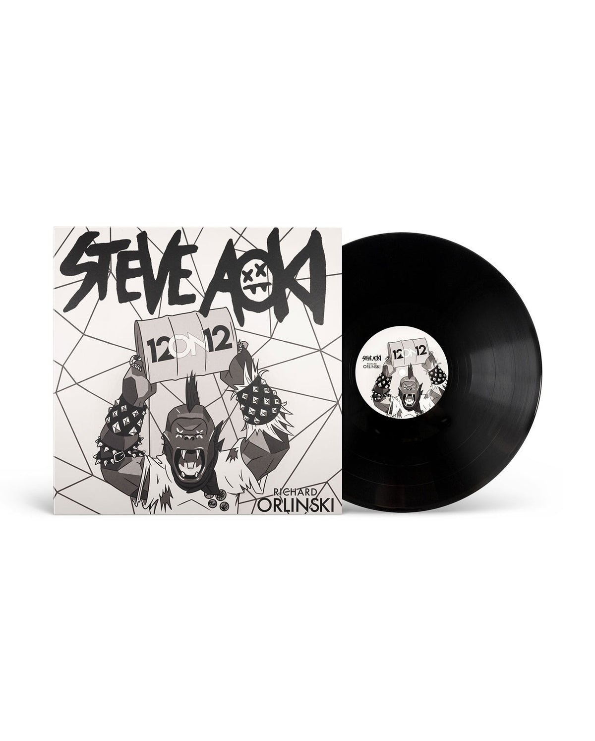 Steve Aoki X Richard Orlinski Vinyl Record