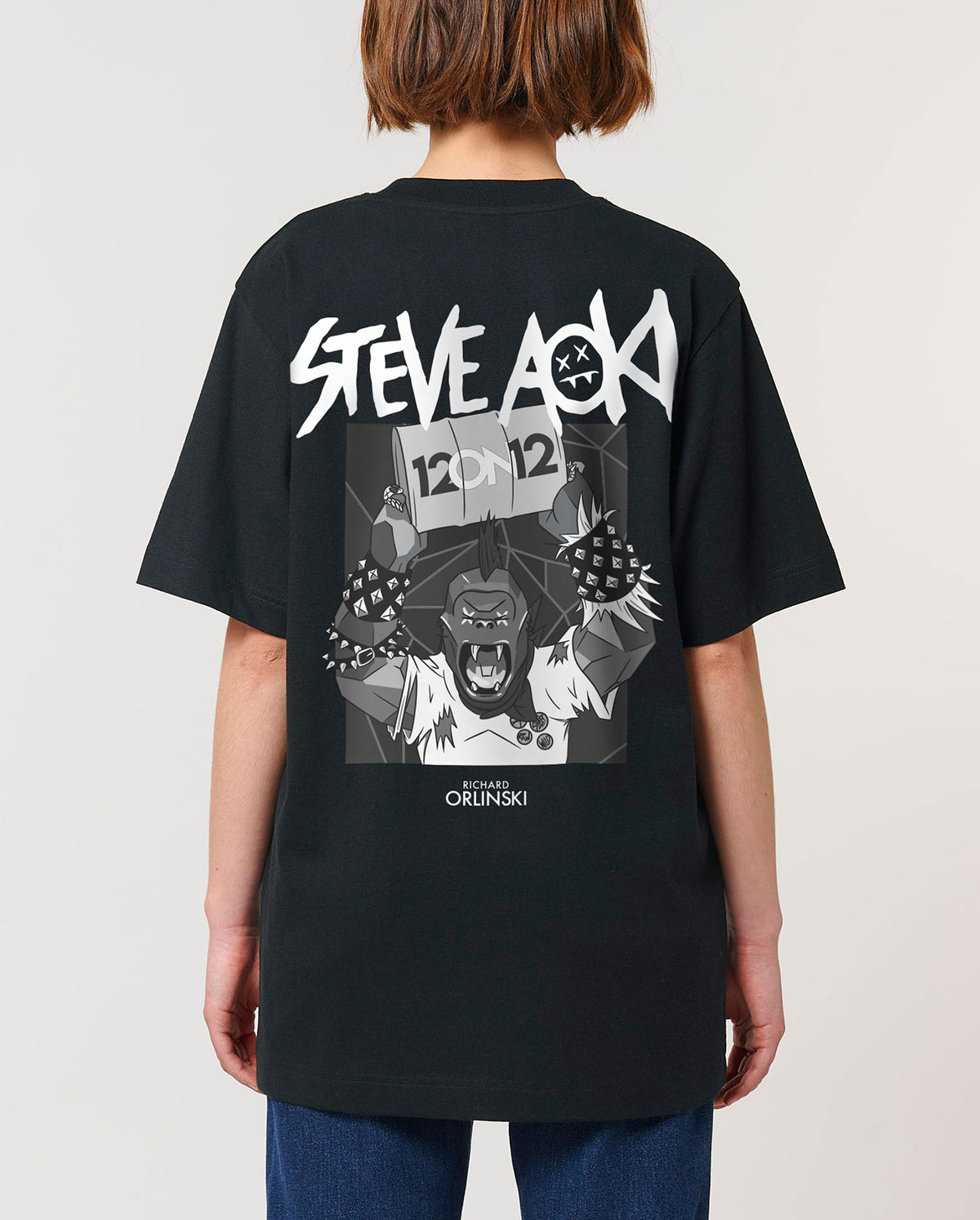 Steve Aoki X Richard Orlinski Punk Kong T-Shirt