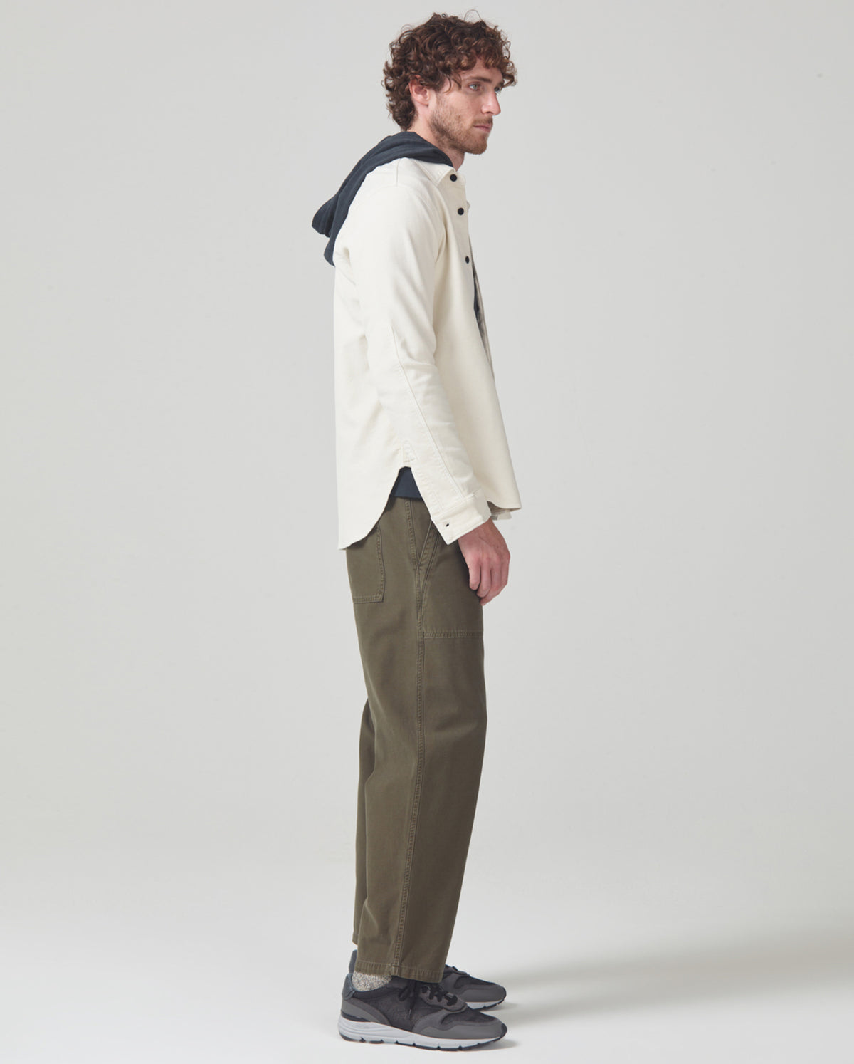 Hayden Relaxed Utility Pant - Tea Leaf