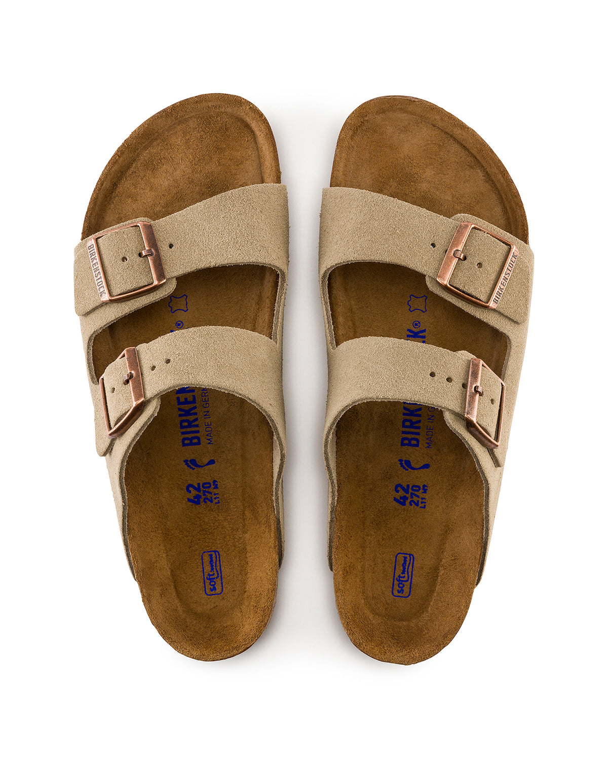 Arizona Soft Footbed Sandal - Taupe