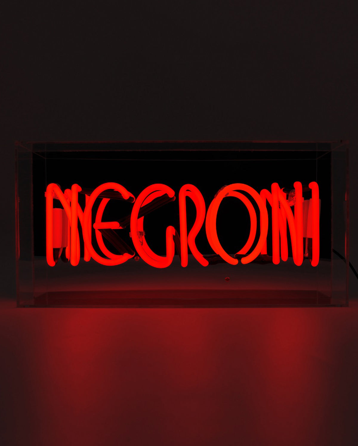 Negroni Red & Orange Neon