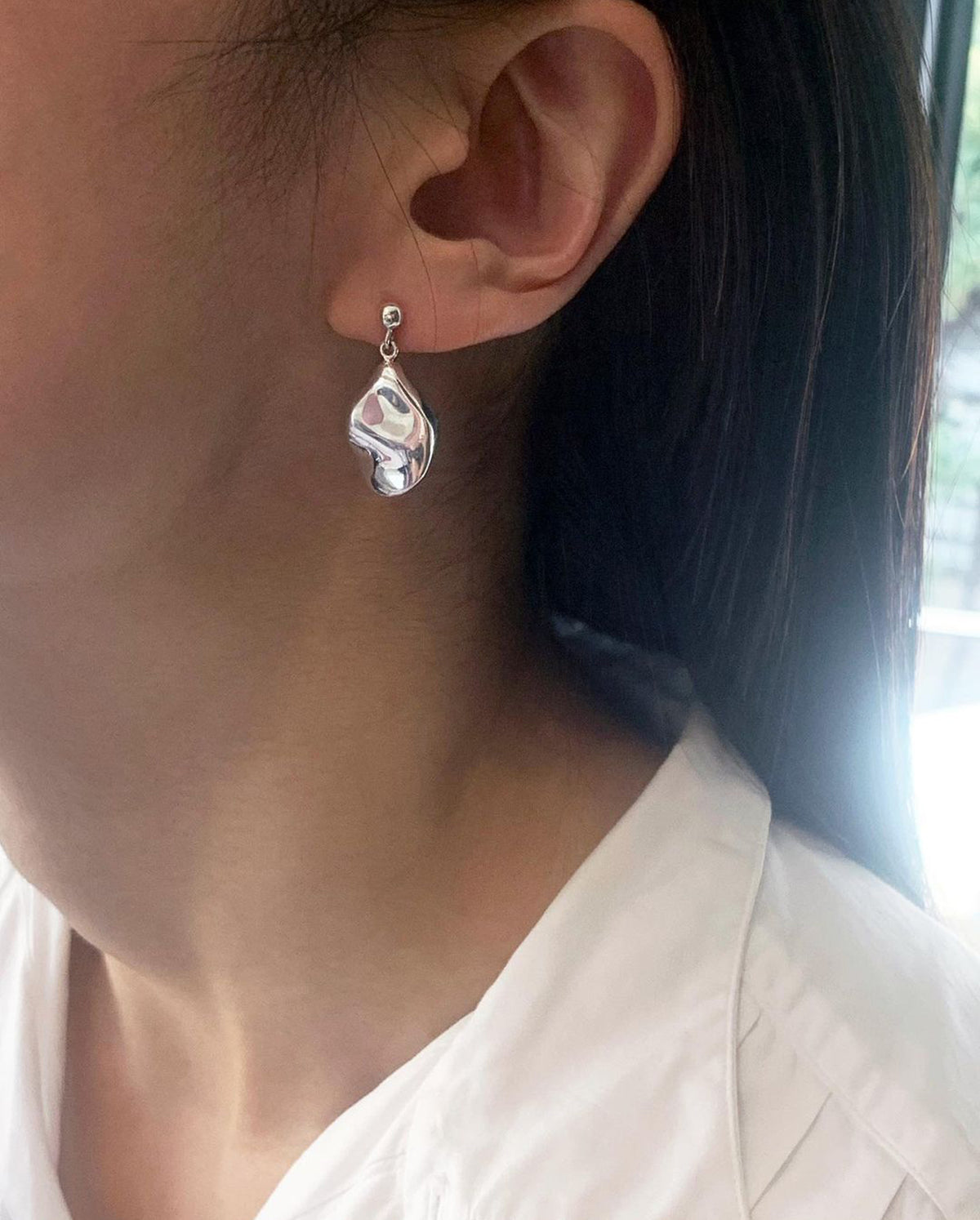 Baroque Pearl Shaped Earrings
