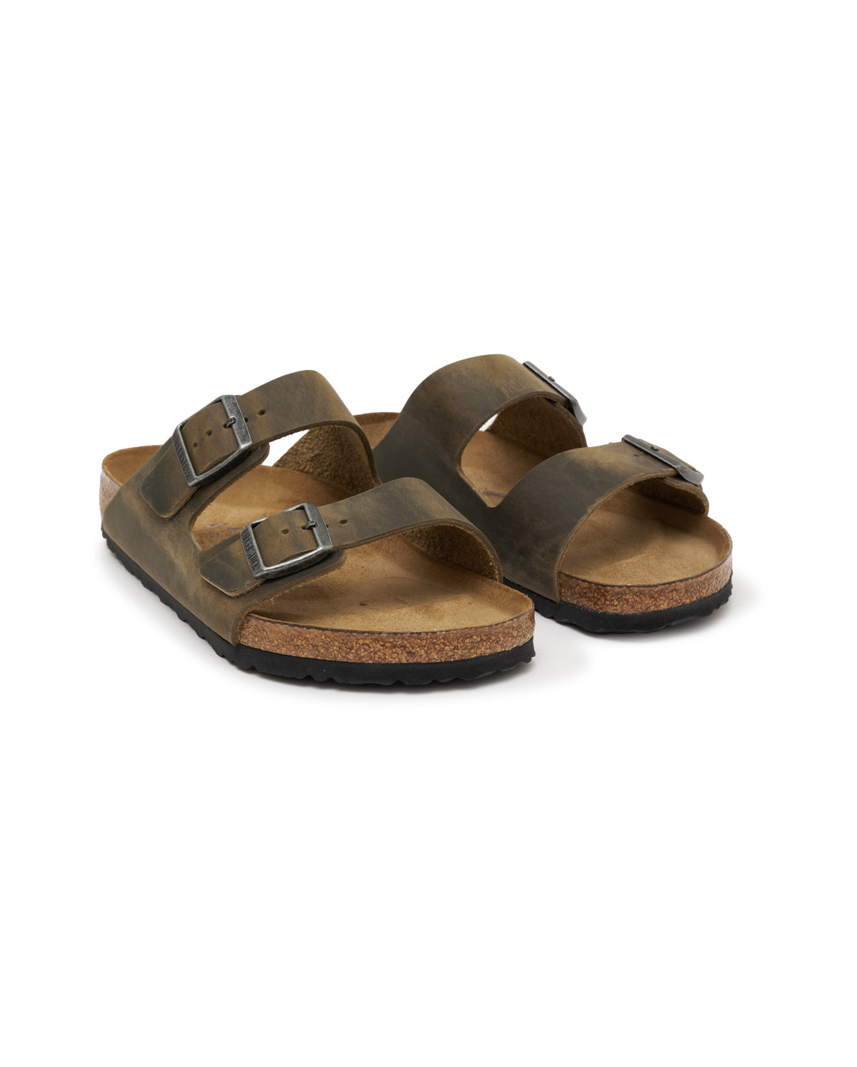 Arizona Leather Soft Footbed Sandal - Faded Khaki