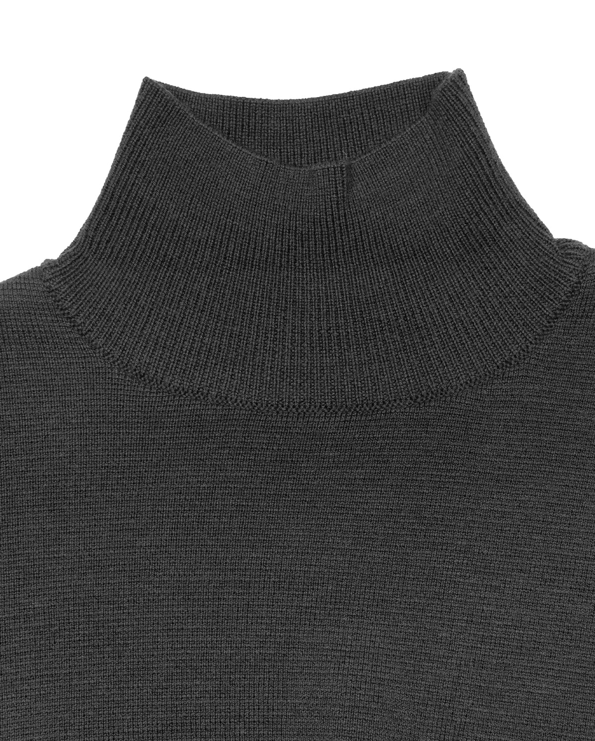 Asymmetrical Turtleneck Sweater