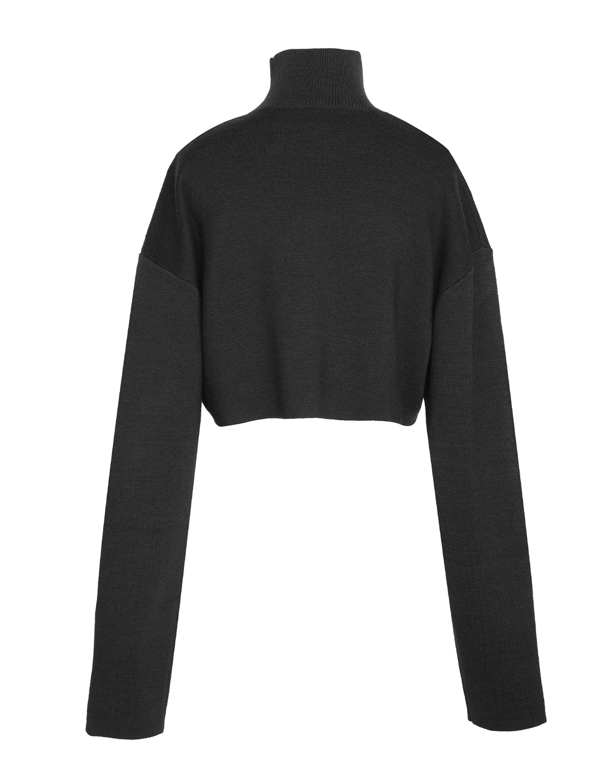 Asymmetrical Turtleneck Sweater