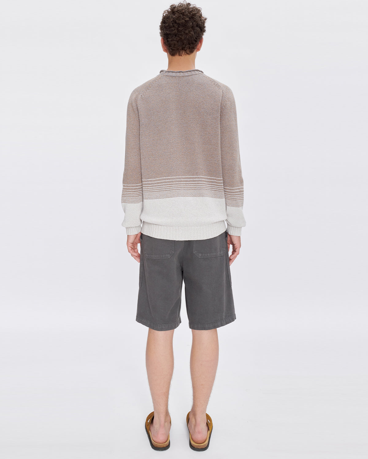 Pull Fabbio Sweater - Icy Brown