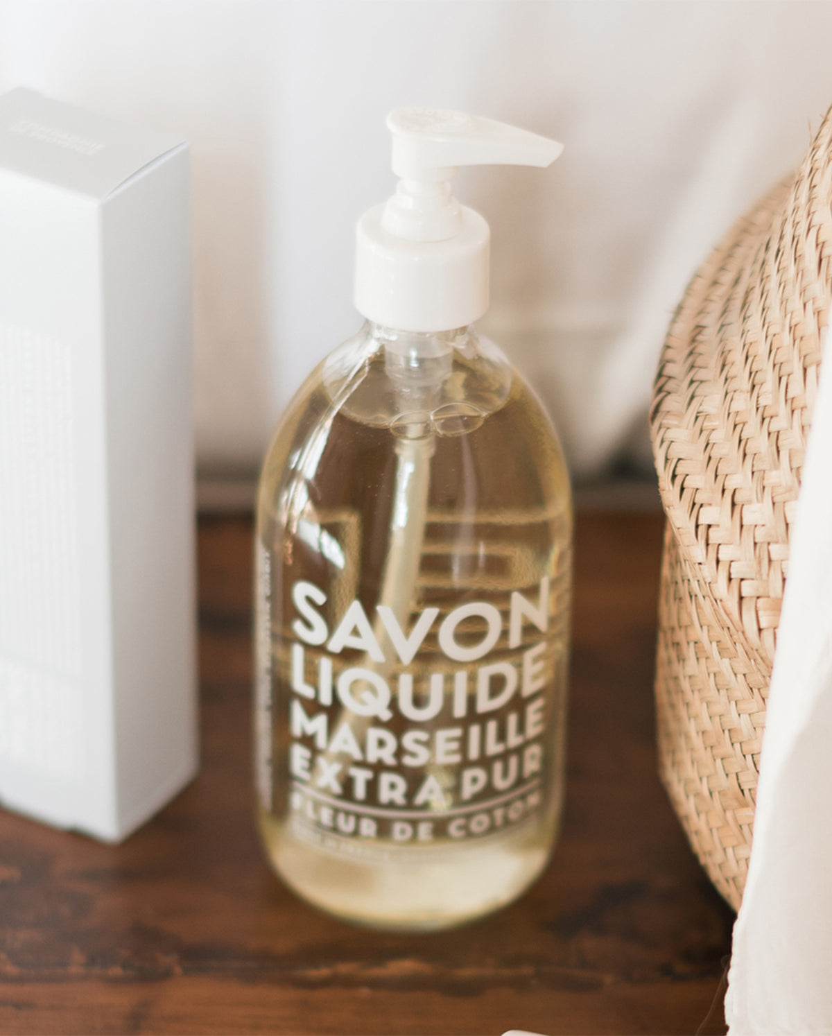 Liquid Marseille Soap In Cotton Flower