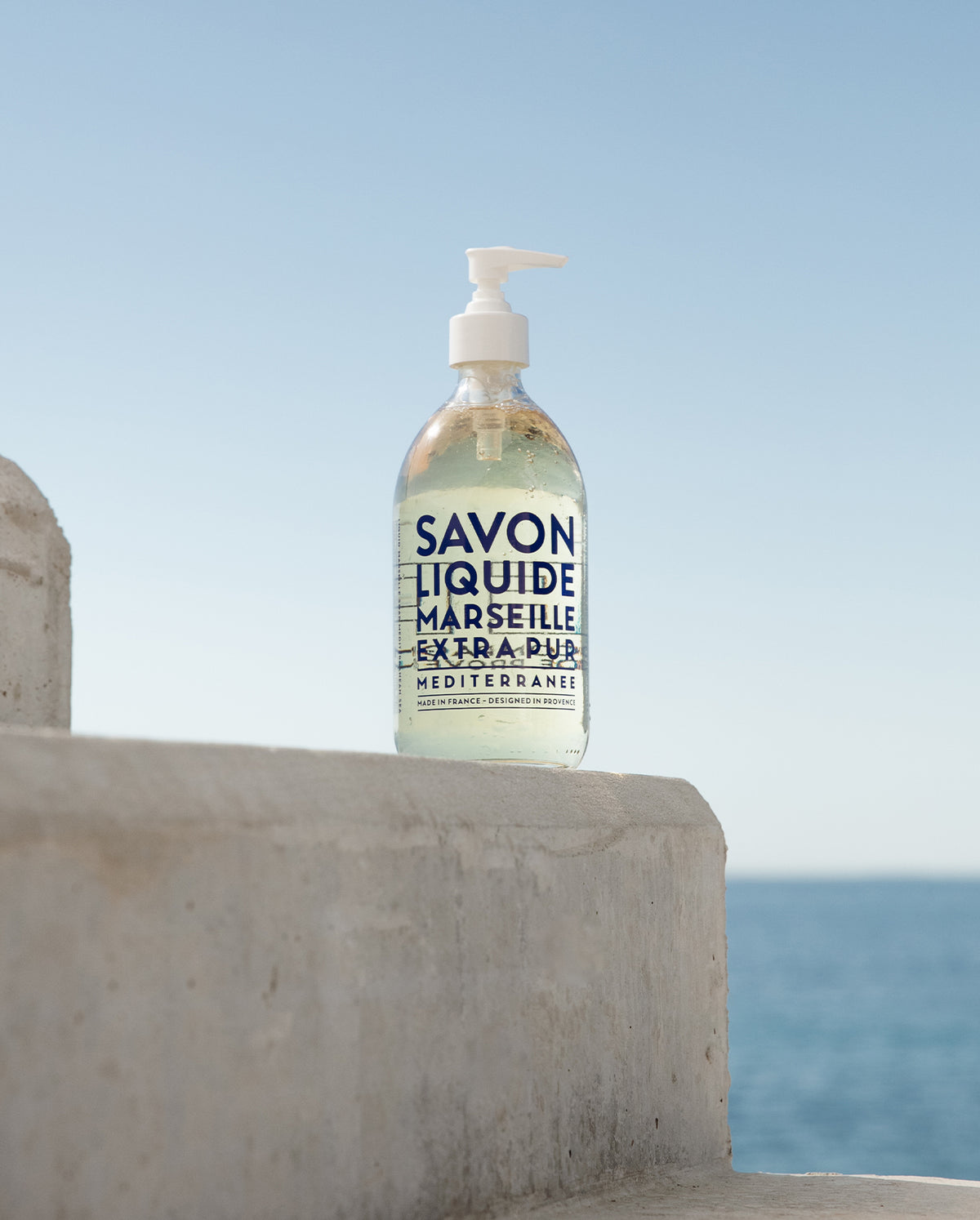 Liquid Marseille Soap In Mediterranean Sea
