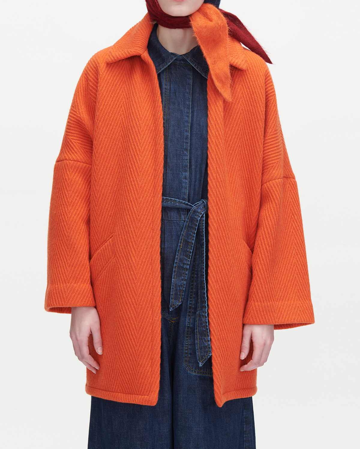 Husk Coat - Orange