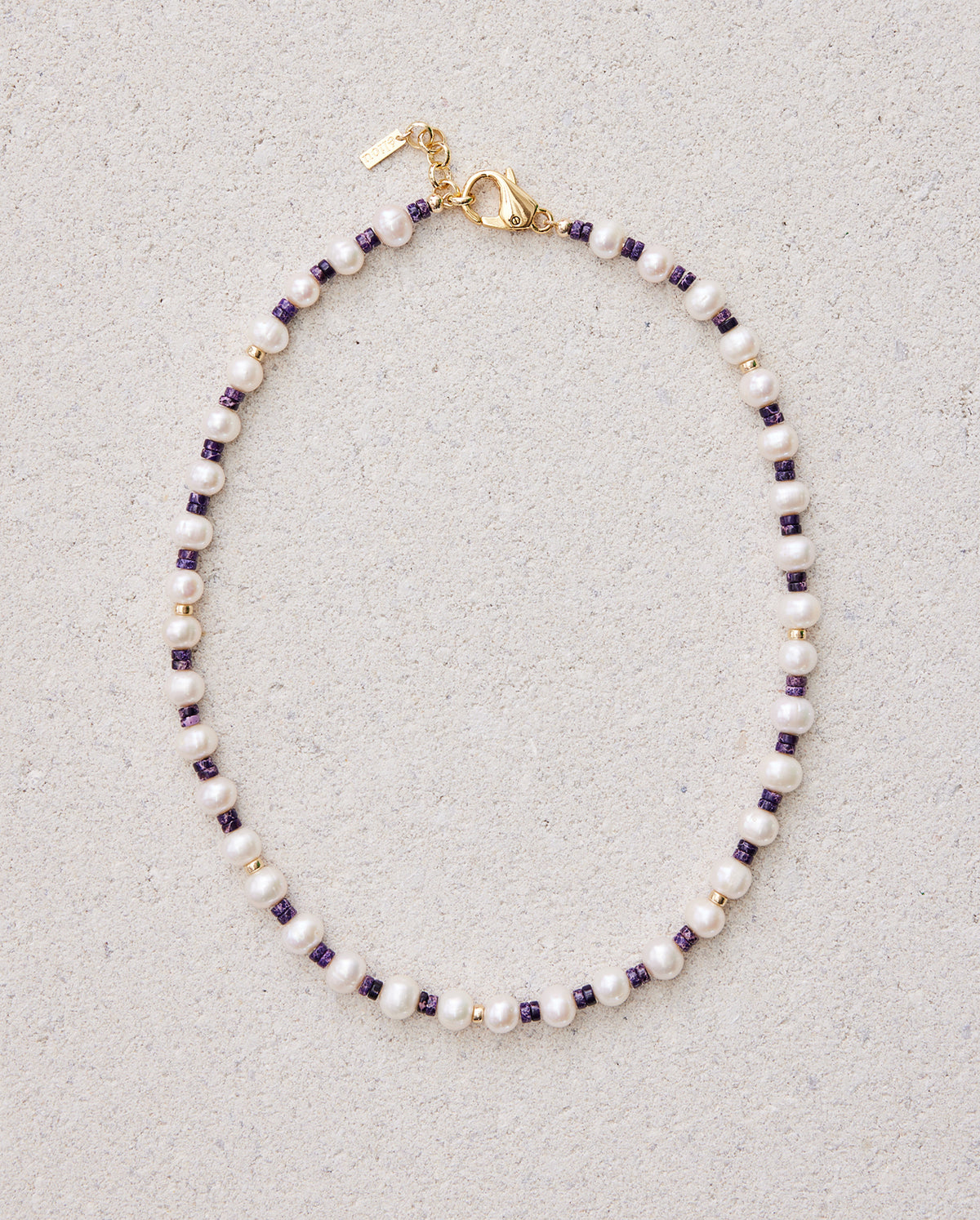 Fern Necklace - Purple