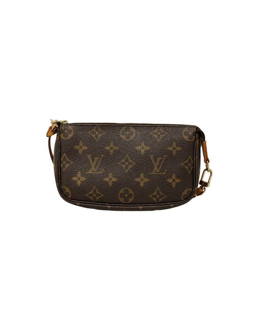 Louis Vuitton Mini Pochette Accessoires Rose Gold in Coated Canvas with  Gold-tone - US