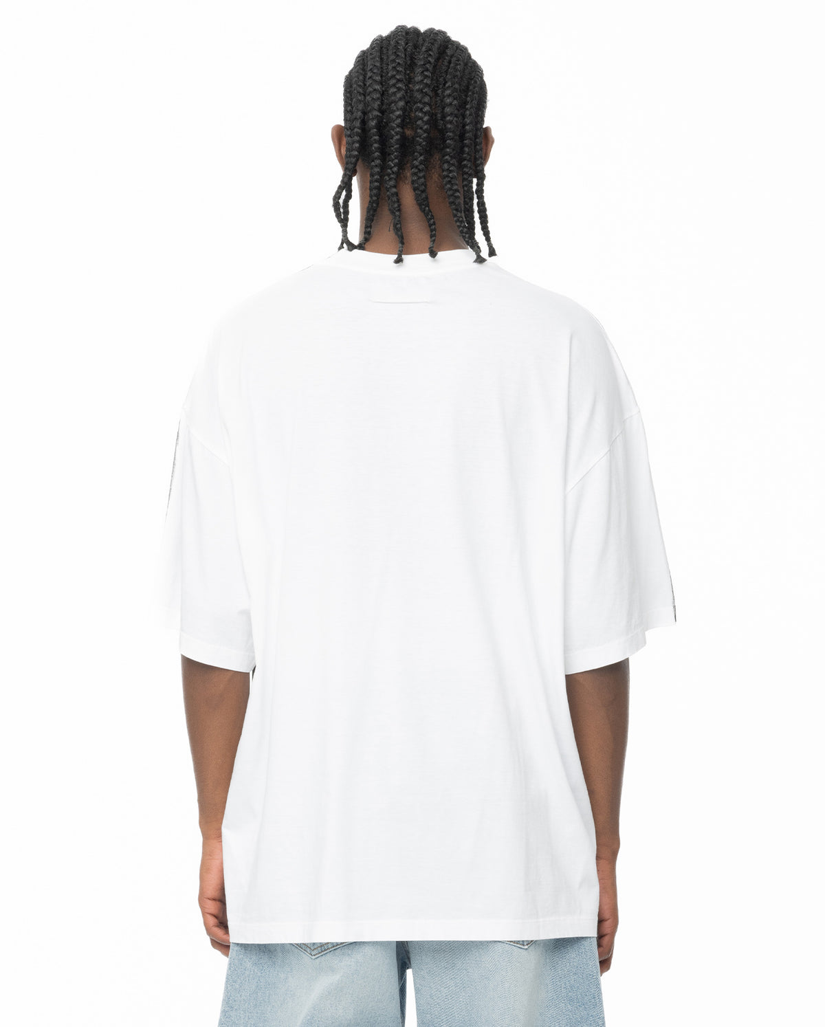 Oversized Cotton Jersey Tee - Off White