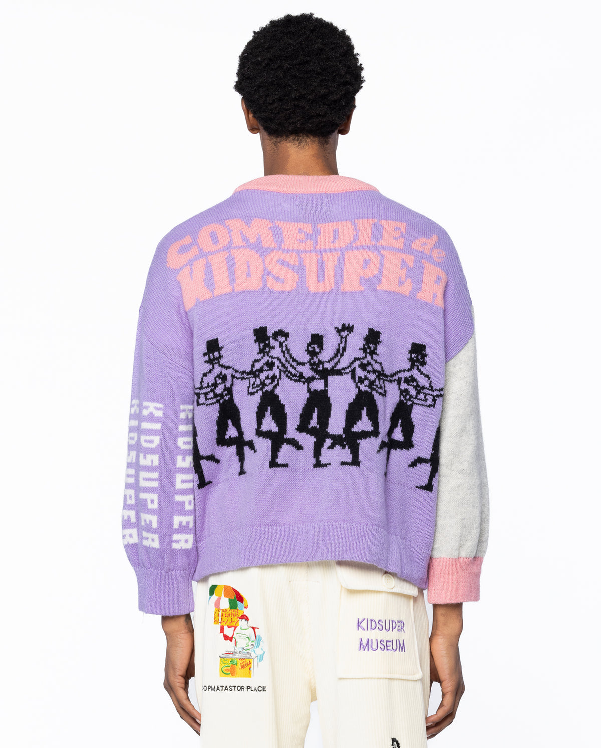 Crewneck Dancer Sweater - Purple
