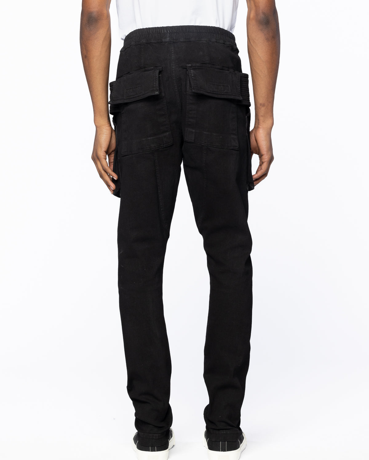 Creatch Cargo Pants With Drawstring - Black