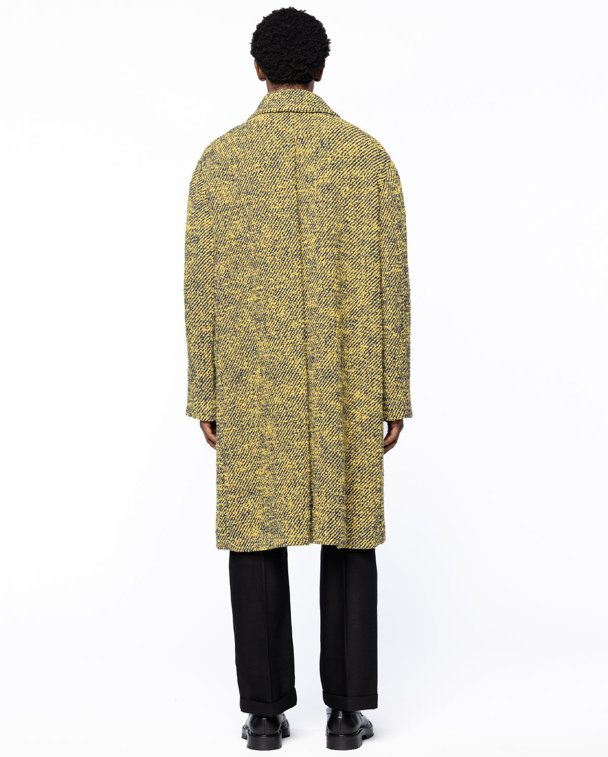 Tweed Liberty Coat - Yellow