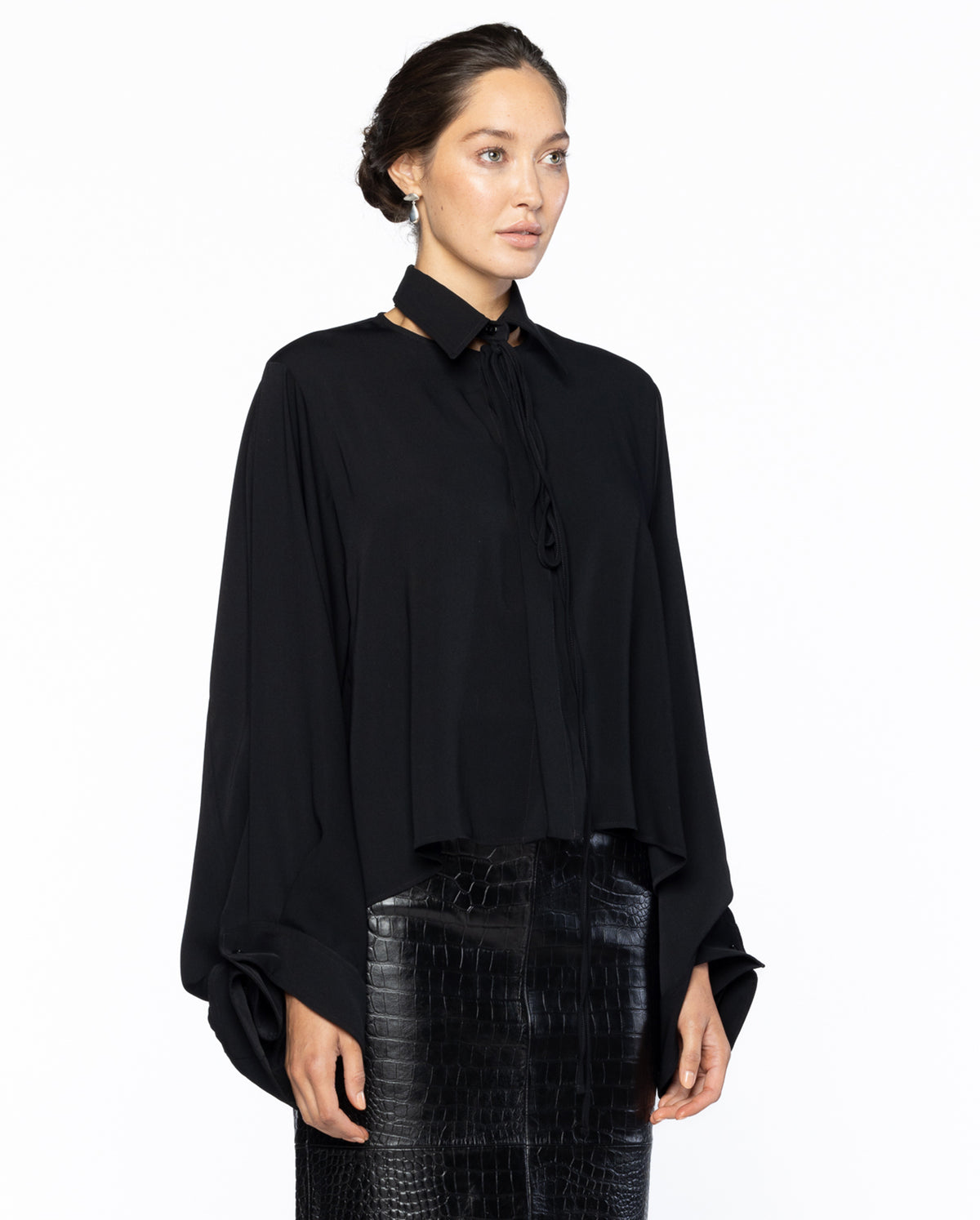 Long-Sleeved Shirt - Black