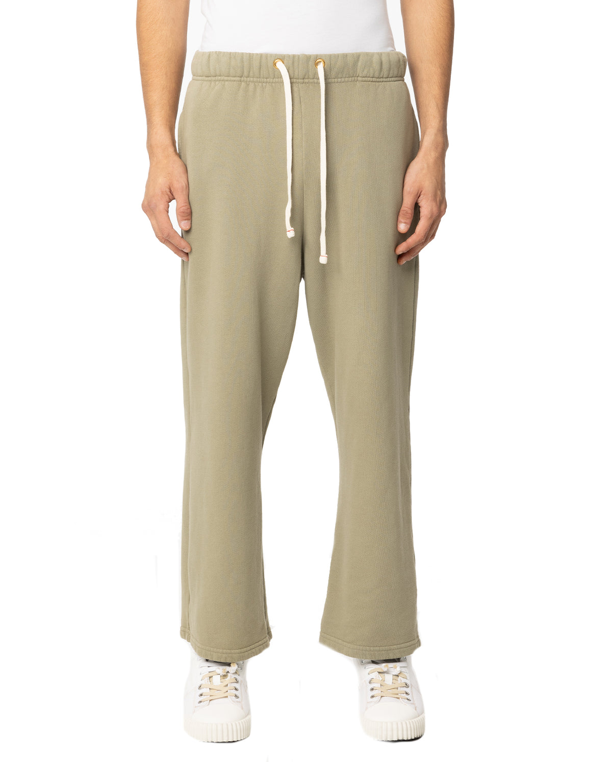 Cropped Relax Pant - Citron Sage