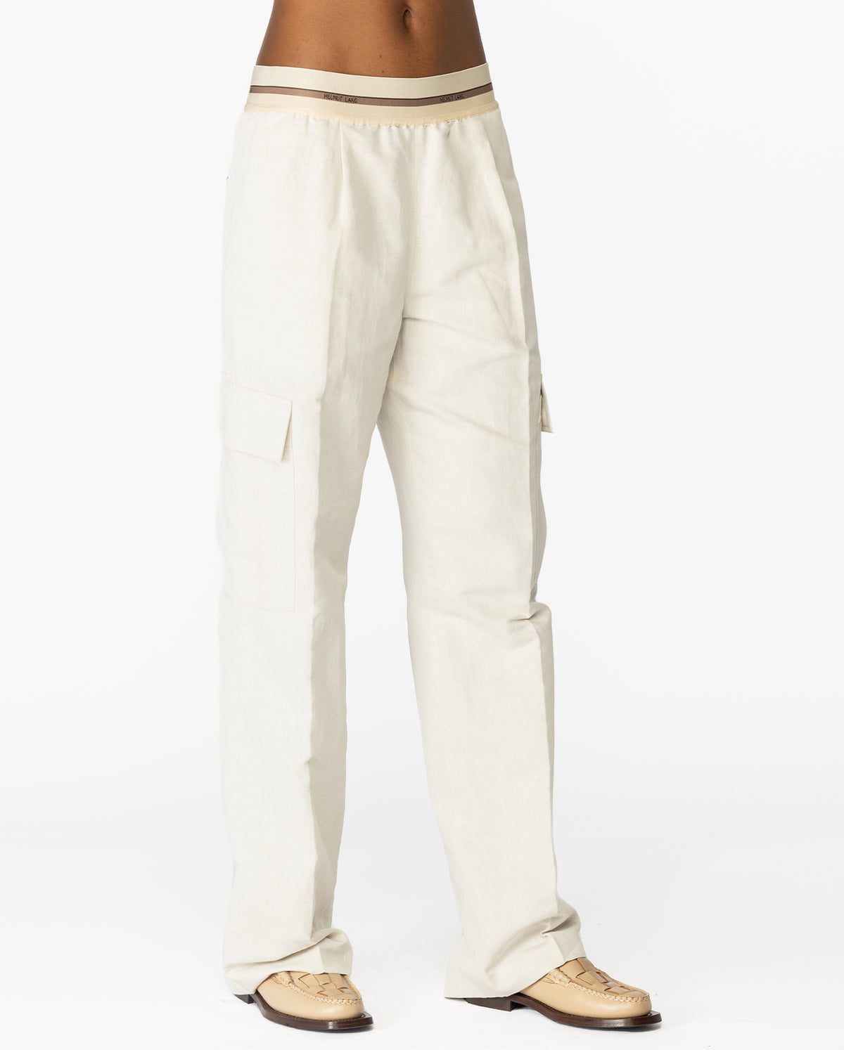 Cargo Pull On Pant - Ivory