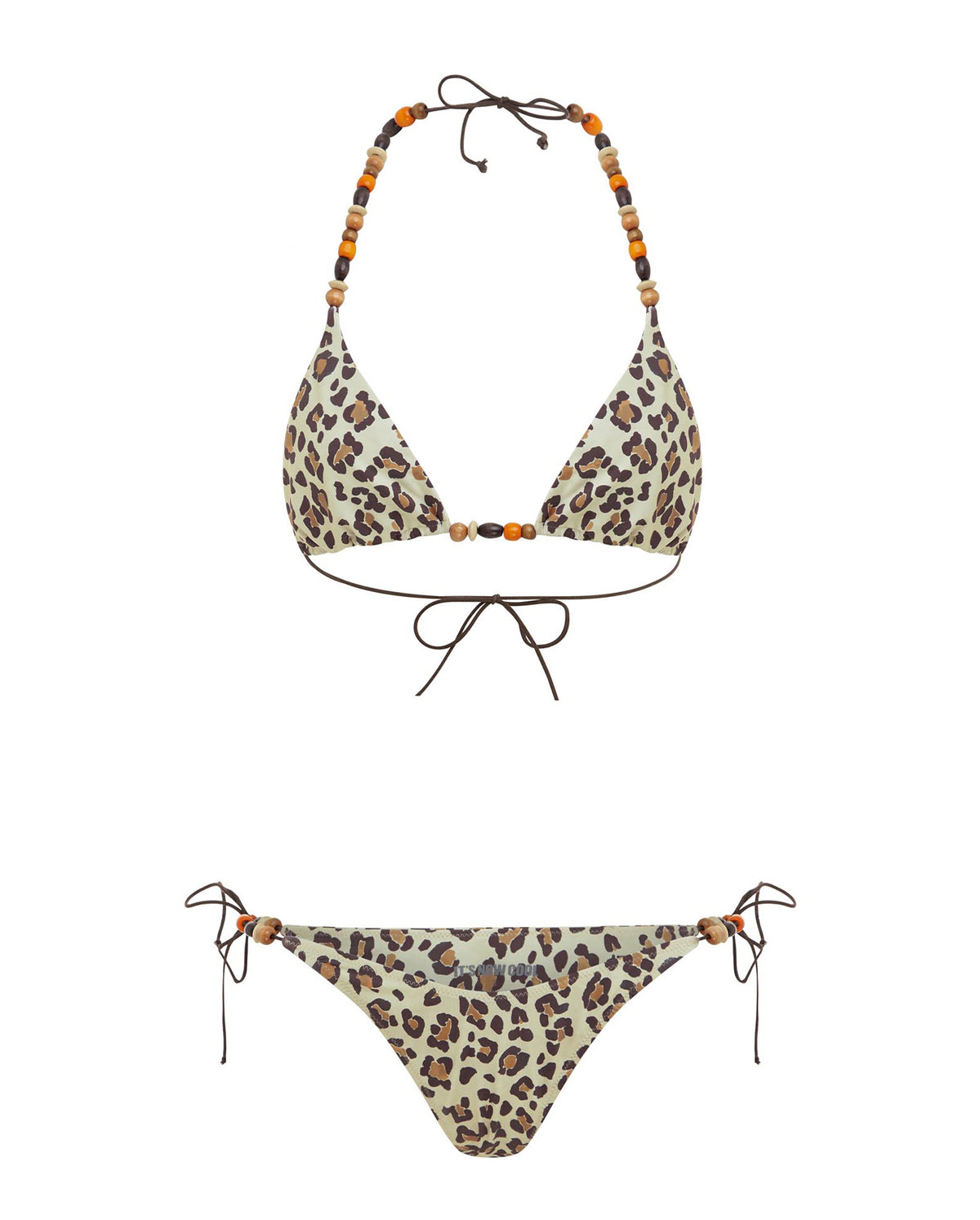 The Triangle Top In Cheetah