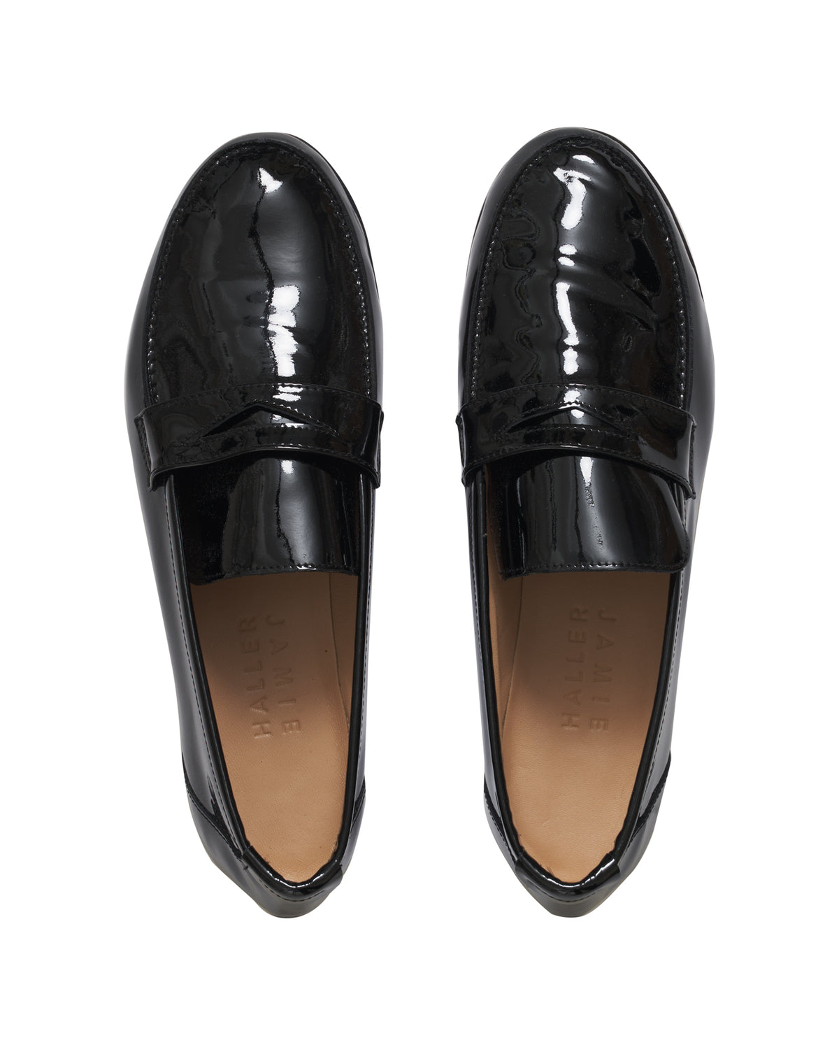 The Penny Loafer - Patent Black