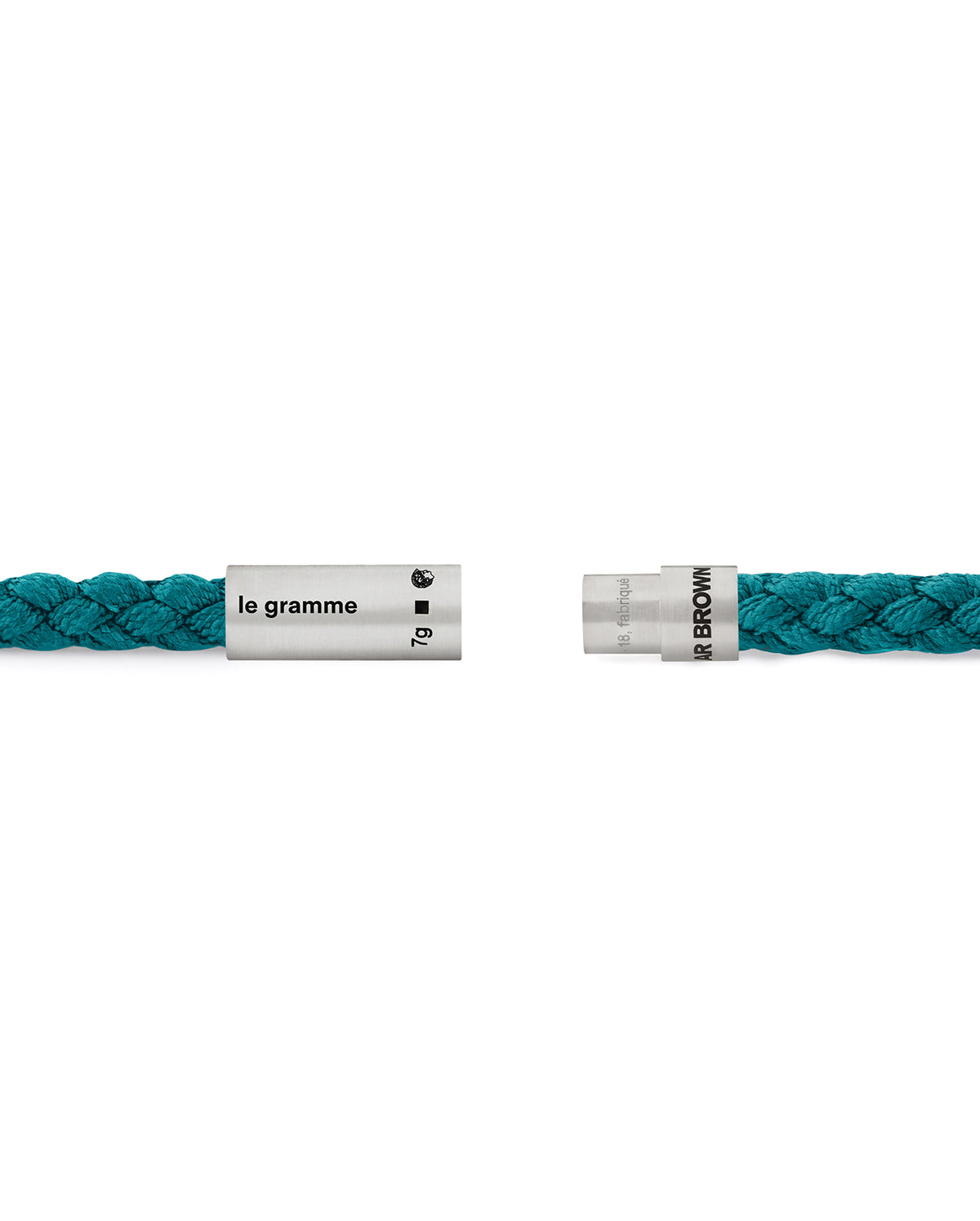 LE GRAMME X OB 7G  Nato Cable Bracelet - Teal