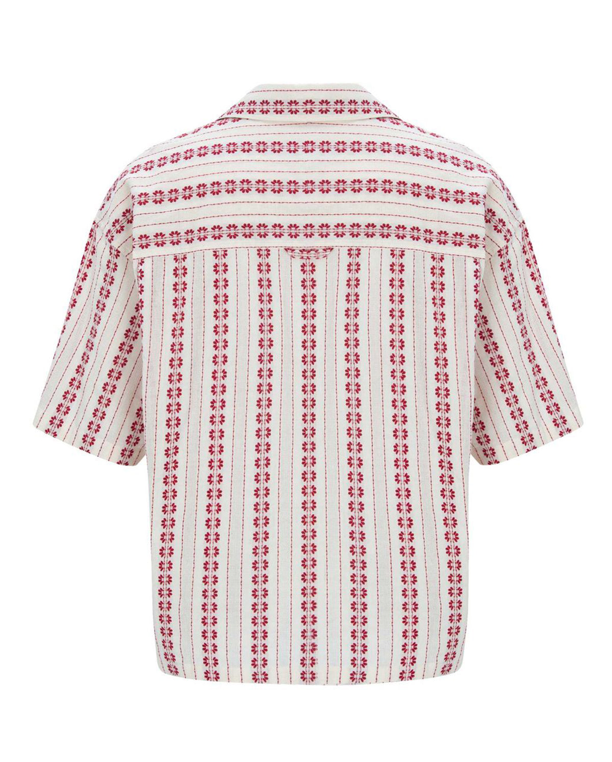 Embroidered Shirts 2 - Red