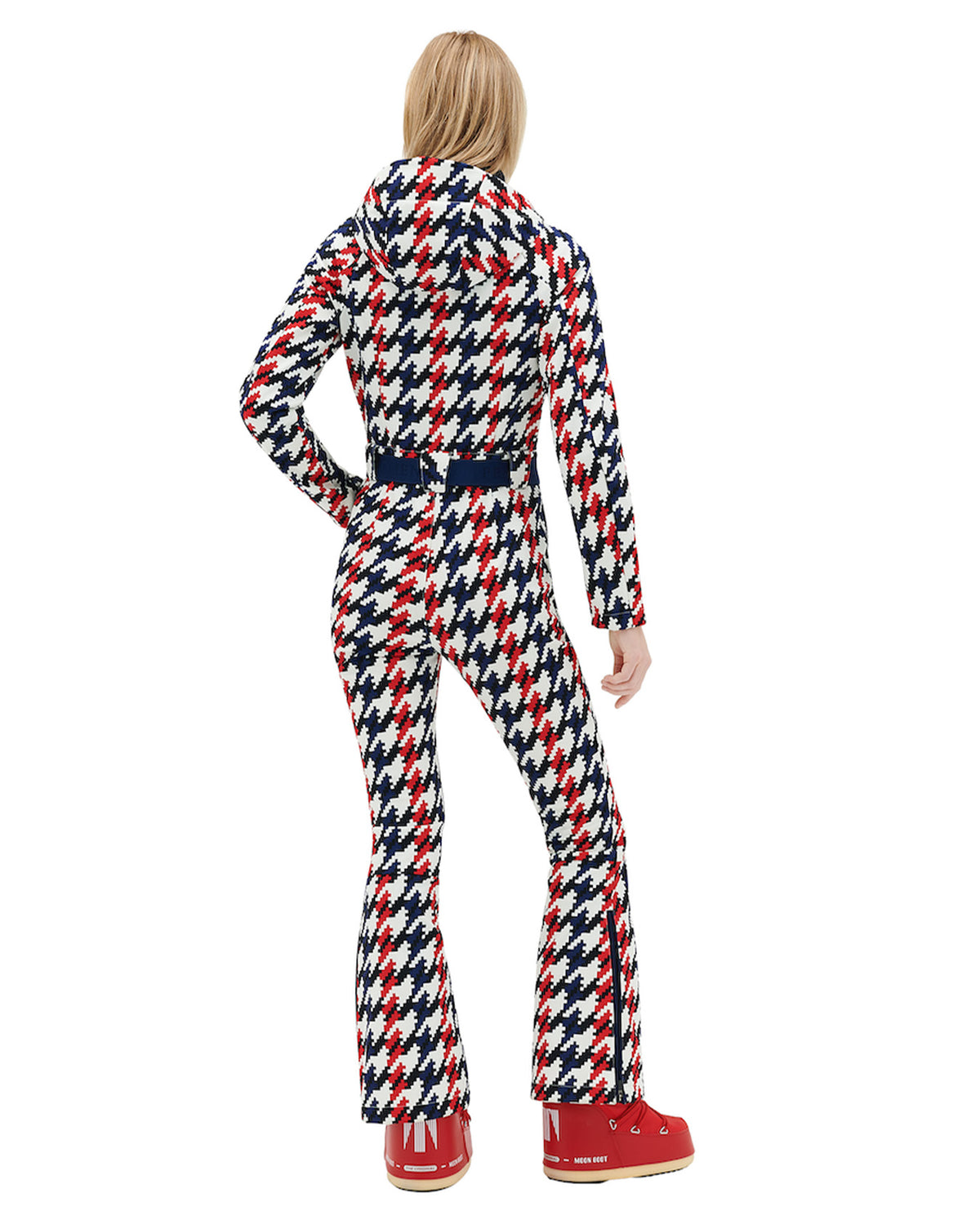 Star Suit One Piece - Houndstooth