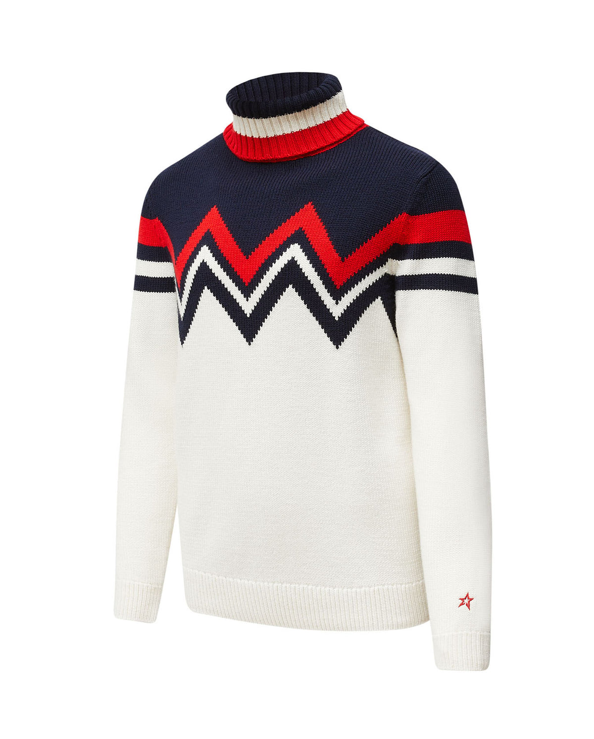 Alpine Sweater - Navy/Snow White