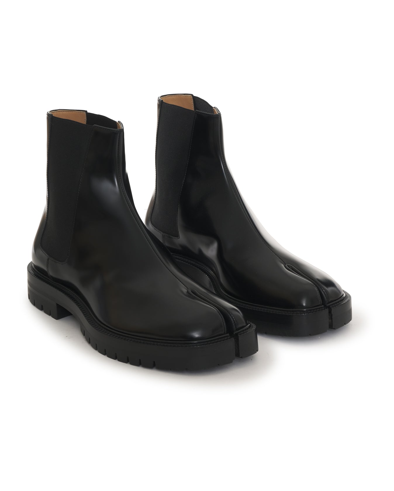Men's Leather Tabi County Chelsea Boots