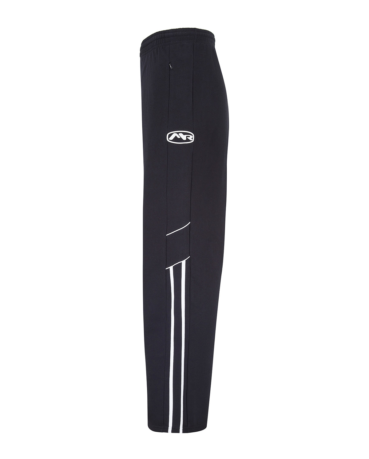 Panelled Wide Leg Sweatpant - Black