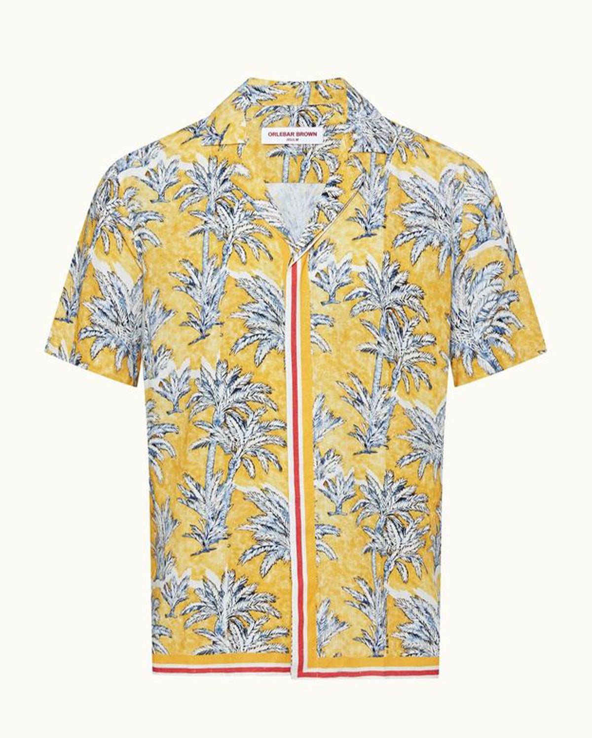 Maitan Capri Collar Shirt In Toucan Palm Print