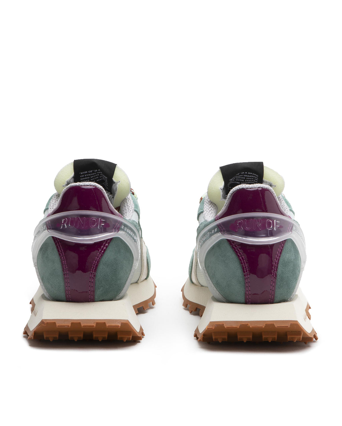 Kalmia Suede Nylon Sneakers - Aqua