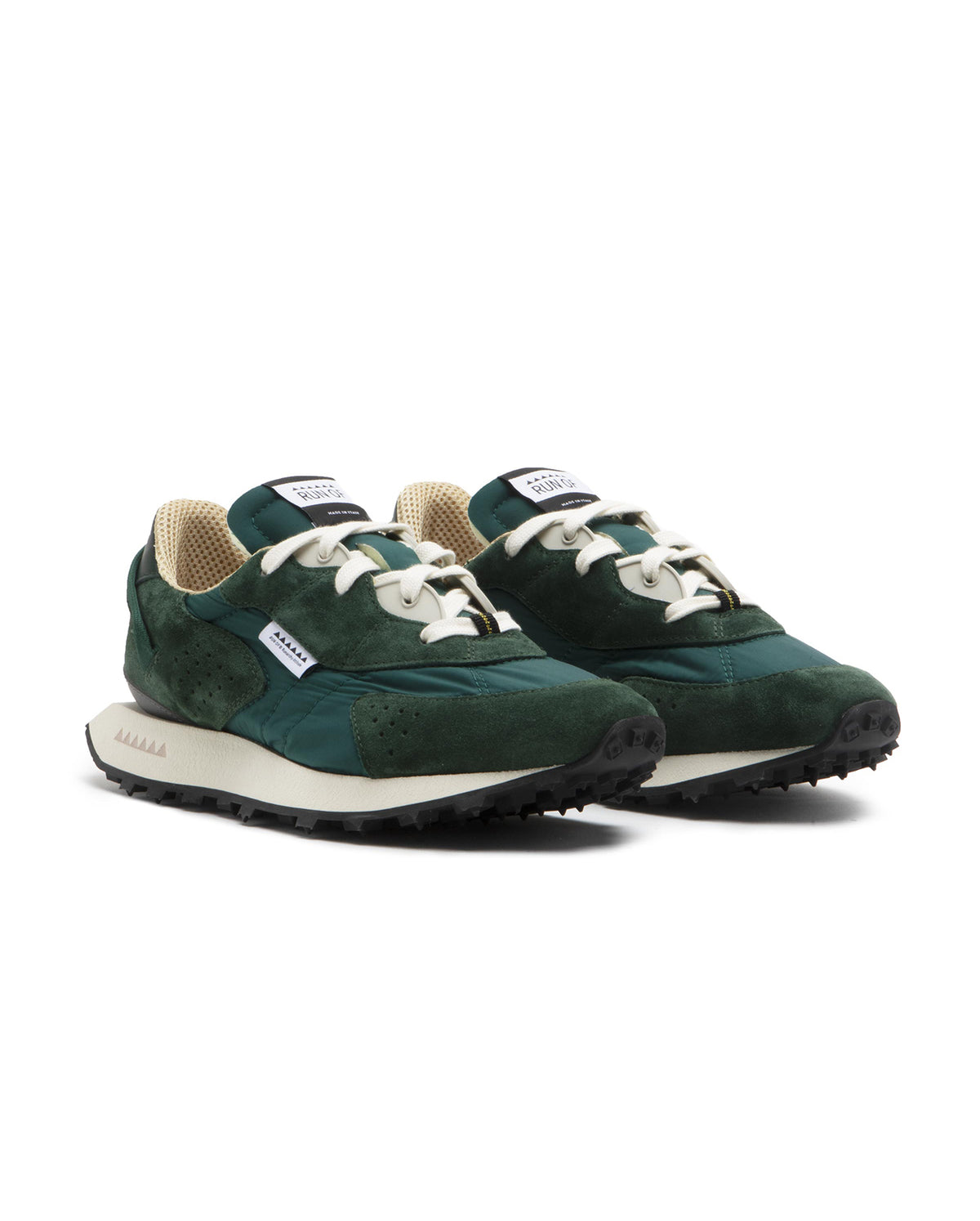 Radon Leather Suede Sneakers - Green