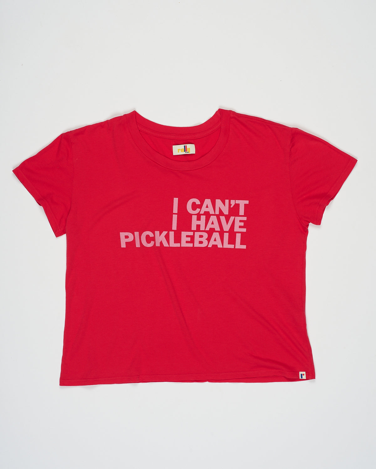 Tex I Can't T-Shirt In Red