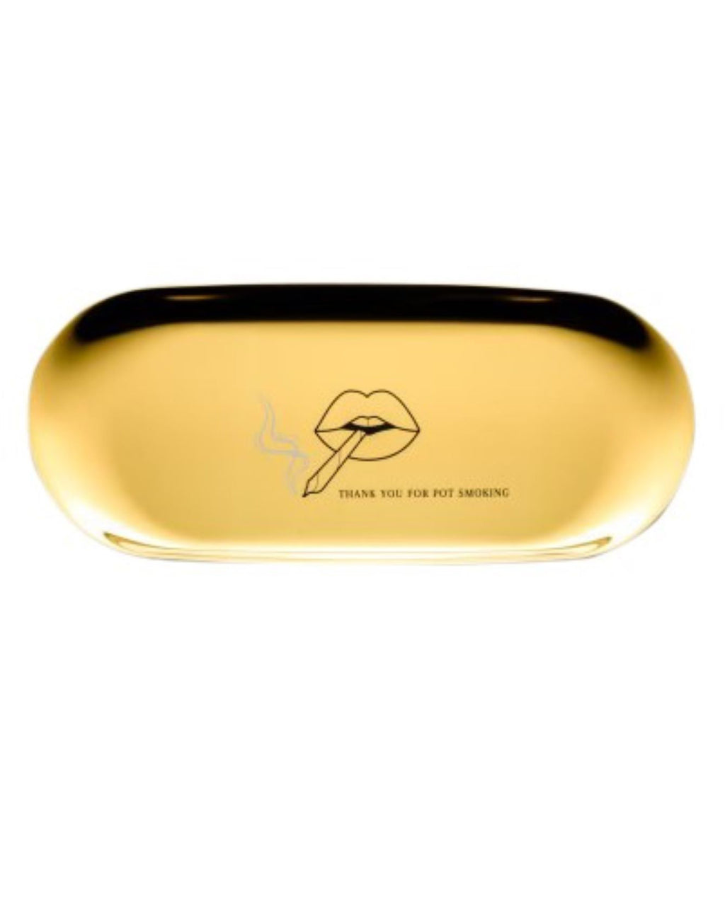 Shop Rolling Trays - Stainless Steel Gold- Thank You For Smoking- PARA
