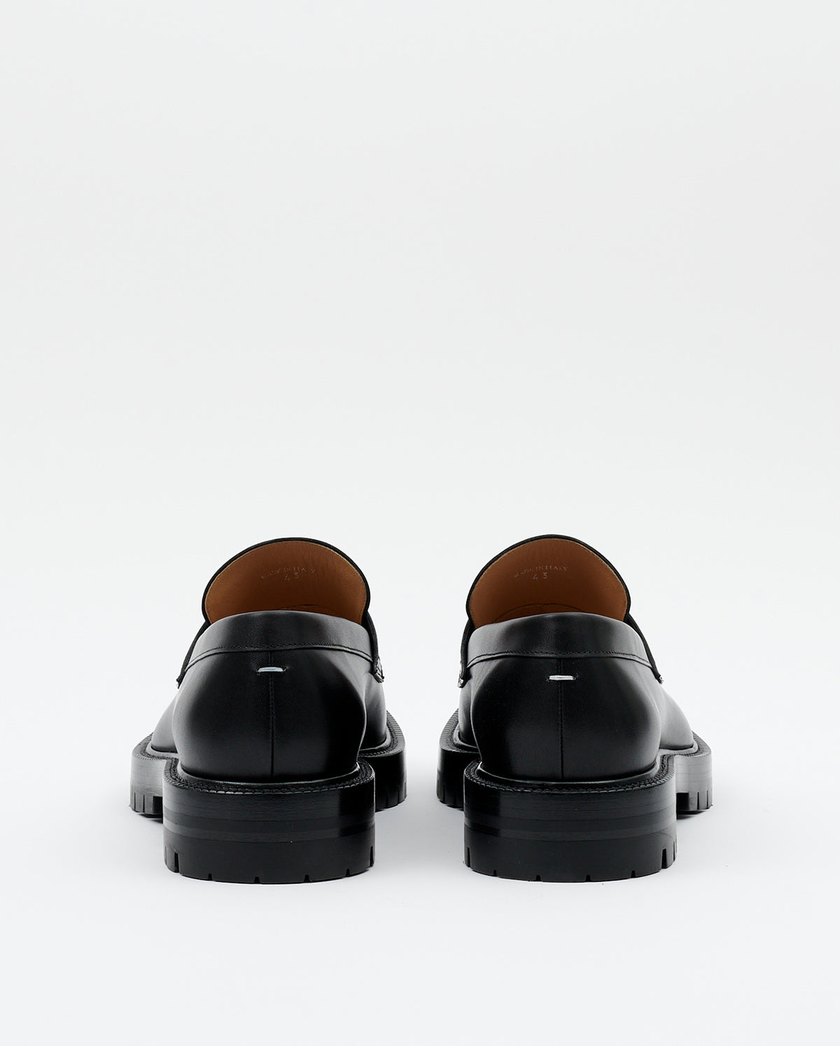 Tabi County Leather Loafer - Black
