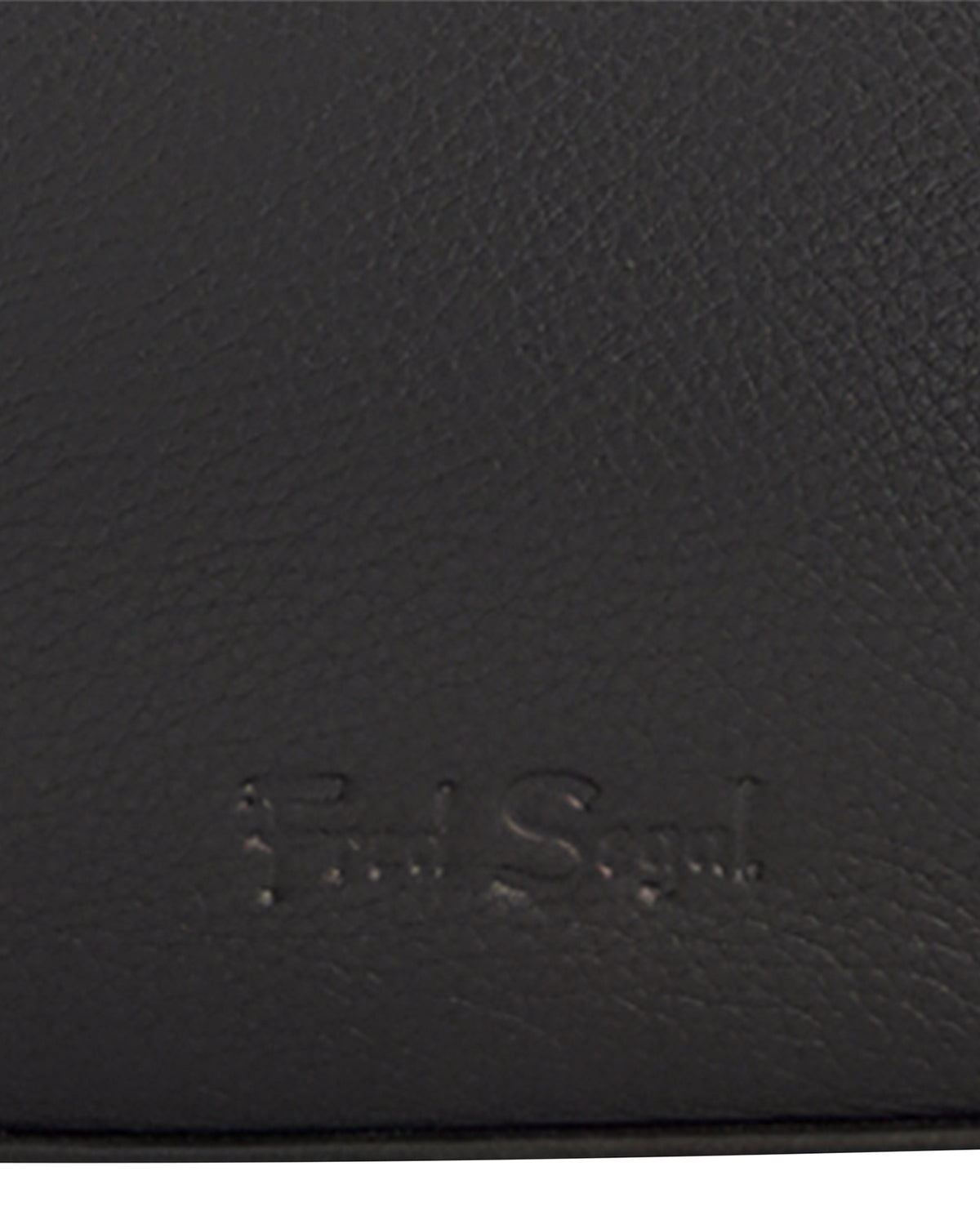 Leather Mini Shoulder Bag - Black